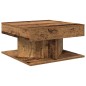 vidaXL Tavolino da Salotto Legno Antico 55x55x30 cm Legno Multistrato