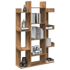 vidaXL Libreria Rovere Artigianale 86x25,5x140 cm Legno Multistrato