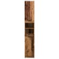 vidaXL Armadietto Bagno Legno Antico 32x34x188,5 cm Legno Multistrato vidaXL Armadietto Bagno Legno Antico 32x34x188,5 cm Legno Multistrato