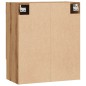 vidaXL Armadietto a Muro Rovere Artigianale 60x31x70 cm in Truciolato