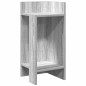 vidaXL Tavolino Laterale con Ripiano Grigio Sonoma 25,5x27x60 cm vidaXL Tavolino Laterale con Ripiano Grigio Sonoma 25,5x27x60 cm