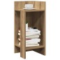 vidaXL Tavolini Laterali 2pz con Ripiano Rovere Artigianale vidaXL Tavolini Laterali 2pz con Ripiano Rovere Artigianale