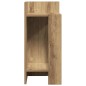 vidaXL Tavolini Laterali 2pz con Ripiano Rovere Artigianale vidaXL Tavolini Laterali 2pz con Ripiano Rovere Artigianale