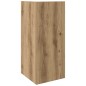 vidaXL Tavolini Laterali 2pz con Ripiano Rovere Artigianale vidaXL Tavolini Laterali 2pz con Ripiano Rovere Artigianale