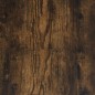 vidaXL Tavolino Laterale con Ripiano Rovere Fumo 25,5x27x60 cm
