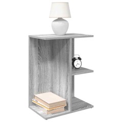 vidaXL Comodini 2 pz Grigio Sonoma 46,5x29x61 cm in Legno Multistrato