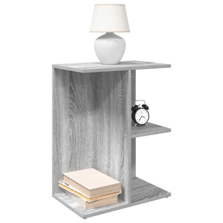 vidaXL Comodini 2 pz Grigio Sonoma 46,5x29x61 cm in Legno Multistrato
