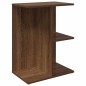 vidaXL Comodini 2 pz Rovere Marrone 46,5x29x61 cm in Legno Multistrato