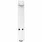 vidaXL Gambe Tavolino da Caffè a A 2pz Bianco 40x(30-31) cm Acciaio vidaXL Gambe Tavolino da Caffè a A 2pz Bianco 40x(30-31) cm Acciaio