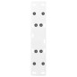 vidaXL Gambe Tavolino da Caffè a A 2pz Bianco 40x(30-31) cm Acciaio vidaXL Gambe Tavolino da Caffè a A 2pz Bianco 40x(30-31) cm Acciaio