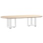 vidaXL Gambe Tavolino da Caffè a T 2 pz Bianco 30x25x(30-31)cm Acciaio vidaXL Gambe Tavolino da Caffè a T 2 pz Bianco 30x25x(30-31)cm Acciaio