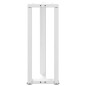 vidaXL Gambe Tavolo Consolle a T 2 pz Bianco 25x28x(72-73) cm Acciaio vidaXL Gambe Tavolo Consolle a T 2 pz Bianco 25x28x(72-73) cm Acciaio