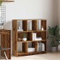 vidaXL Libreria in Legno Antico 97,5x29,5x100 cm Legno Multistrato vidaXL Libreria in Legno Antico 97,5x29,5x100 cm Legno Multistrato