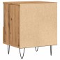 vidaXL Comodino Rovere Artigianale 40x35x50 cm in Legno Multistrato