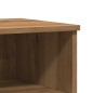 vidaXL Comodino Rovere Artigianale 40x35x50 cm in Legno Multistrato