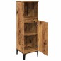 vidaXL Armadietto da Bagno Legno Antico 30x30x100 cm in Truciolato