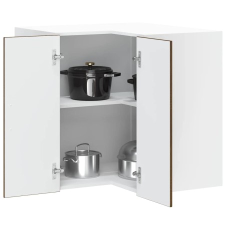 vidaXL Pensile da Cucina ad Angolo Porto Rovere Marrone in Truciolato
