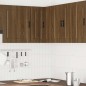 vidaXL Pensile da Cucina ad Angolo Porto Rovere Marrone in Truciolato