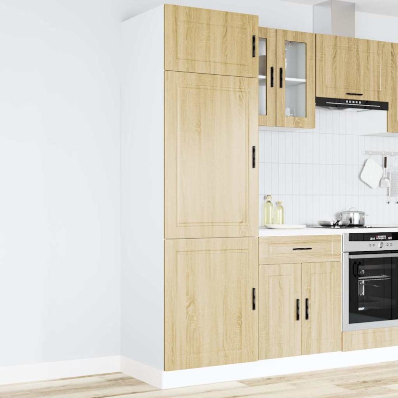 vidaXL Armadio da Cucina Porto Rovere Sonoma in Legno Multistrato vidaXL Armadio da Cucina Porto Rovere Sonoma in Legno Multistrato
