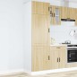vidaXL Armadio da Cucina Porto Rovere Sonoma in Legno Multistrato vidaXL Armadio da Cucina Porto Rovere Sonoma in Legno Multistrato