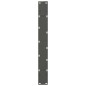 vidaXL Gambe Tavolino Caffè a A 2pz Antracite 100x(72-73)cm in Acciaio vidaXL Gambe Tavolino Caffè a A 2pz Antracite 100x(72-73)cm in Acciaio