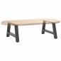 vidaXL Gambe Tavolino Caffè a A 2 pz Antracite 70x(30-31)cm in Acciaio vidaXL Gambe Tavolino Caffè a A 2 pz Antracite 70x(30-31)cm in Acciaio