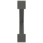 vidaXL Gambe Tavolo Pranzo a X 3 pz Antracite 80x(72-73) cm Acciaio vidaXL Gambe Tavolo Pranzo a X 3 pz Antracite 80x(72-73) cm Acciaio