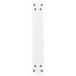 vidaXL Gambe per Tavolino Bianco 2 pz 60x(72-73) cm Acciaio vidaXL Gambe per Tavolino Bianco 2 pz 60x(72-73) cm Acciaio