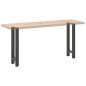 vidaXL Gambe per Tavolino Antracite 2 pz 28x(72-73) cm Acciaio vidaXL Gambe per Tavolino Antracite 2 pz 28x(72-73) cm Acciaio