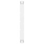vidaXL Gambe per Tavolino Bianco 2 pz 80x(72-73) cm Acciaio vidaXL Gambe per Tavolino Bianco 2 pz 80x(72-73) cm Acciaio
