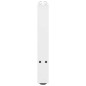 vidaXL Gambe per Tavolino Bianco 2 pz 38x(42-43) cm Acciaio vidaXL Gambe per Tavolino Bianco 2 pz 38x(42-43) cm Acciaio