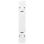 vidaXL Gambe Tavolino da Caffè a A 2 pz Bianco 70x(72-73) cm Acciaio vidaXL Gambe Tavolino da Caffè a A 2 pz Bianco 70x(72-73) cm Acciaio