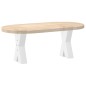 vidaXL Gambe Tavolino Caffè a X 2 pz Bianco 28x(42-43) cm Acciaio vidaXL Gambe Tavolino Caffè a X 2 pz Bianco 28x(42-43) cm Acciaio