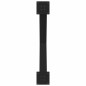 vidaXL Gambe Tavolo Pranzo a Forma X 3 pz Nero 90x(72-73) cm Acciaio