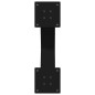 vidaXL Gambe Tavolino da Caffè a X 2 pz Nero 50x(42-43) cm in Acciaio vidaXL Gambe Tavolino da Caffè a X 2 pz Nero 50x(42-43) cm in Acciaio