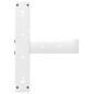 vidaXL Gambe Tavolino da Caffè a T 2 pz Bianco 50x25x(42-43)cm Acciaio vidaXL Gambe Tavolino da Caffè a T 2 pz Bianco 50x25x(42-43)cm Acciaio