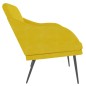 Panca Gialla 110x76x80 cm in Velluto Panca Gialla 110x76x80 cm in Velluto