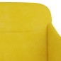 Panca Gialla 110x76x80 cm in Velluto Panca Gialla 110x76x80 cm in Velluto