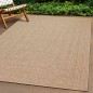 vidaXL Tappeto ZIZUR 100x200 cm Aspetto Iuta per Interni ed Esterni