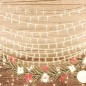 vidaXL Filo di Luci Sferiche 20m 200 LED Bianco Caldo 8 Funzioni