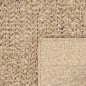 vidaXL Tappeto ZIZUR 240x240 cm Aspetto Iuta per Interni ed Esterni