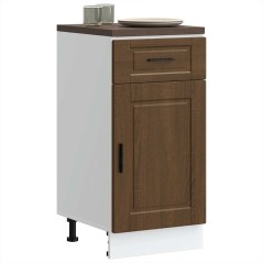 vidaXL Base da Cucina Porto Rovere Marrone in Legno Multistrato