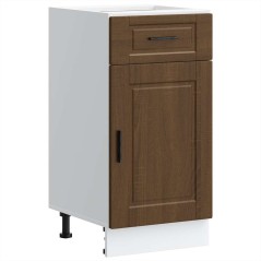 vidaXL Base da Cucina Porto Rovere Marrone in Legno Multistrato