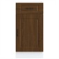 vidaXL Base da Cucina Porto Rovere Marrone in Legno Multistrato vidaXL Base da Cucina Porto Rovere Marrone in Legno Multistrato