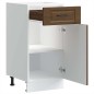 vidaXL Base da Cucina Porto Rovere Marrone in Legno Multistrato vidaXL Base da Cucina Porto Rovere Marrone in Legno Multistrato