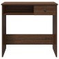 vidaXL Scrivania Rovere Marrone 80x40x75 cm in Legno Multistrato