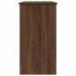 vidaXL Scrivania Rovere Marrone 80x40x75 cm in Legno Multistrato