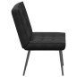 vidaXL Poltrona Relax 64x74x84 cm Nera in Velluto