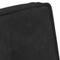 vidaXL Poltrona Relax 64x74x84 cm Nera in Velluto