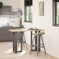 vidaXL Gambe Tavolo Bar Forma T 2 pz Antracite 40x35x(90-91)cm Acciaio vidaXL Gambe Tavolo Bar Forma T 2 pz Antracite 40x35x(90-91)cm Acciaio